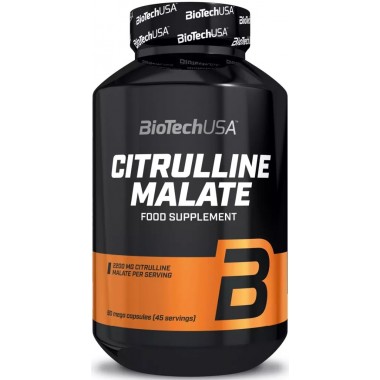 Biotech USA Citrulline Malate 90 капсул, цитрулін Biotech USA Citrulline Malate 90 капсул, цитрулін