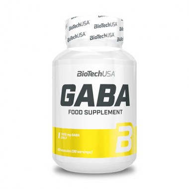 Biotech USA Gaba 60 капсул, гамма-аміномасляна кислота Biotech USA Gaba 60 капсул, гамма-аміномасляна кислота