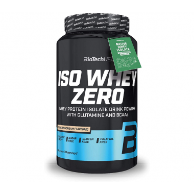 Biotech USA Iso Whey Zero 908 грам, ізолят сироваткового протеїну Biotech USA Iso Whey Zero 908 грам, ізолят сироваткового протеїну