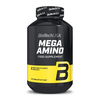 Biotech USA Mega Amino 100 таблеток, комплекс амінокислот Biotech USA Mega Amino 100 таблеток, комплекс амінокислот