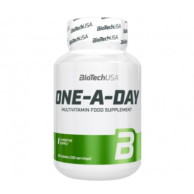 Biotech USA One-A-Day 100 таблеток, комплексні вітаміни Biotech USA One-A-Day 100 таблеток, комплексні вітаміни