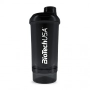Biotech USA Shaker Wave + Compact 500 ml + 150 ml Чорний