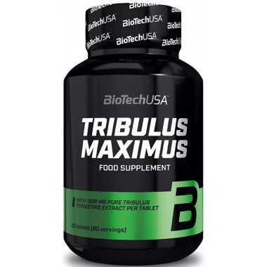 Biotech USA Tribulus Maximus 1500 mg 90 таблеток, трібулус Biotech USA Tribulus Maximus 1500 mg 90 таблеток, трібулус