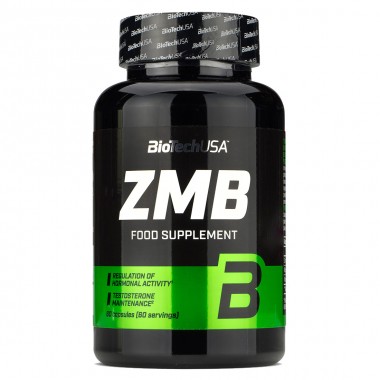 Biotech USA ZMB 60 капсул, цинк, магній, вітамін В6 Biotech USA ZMB 60 капсул, цинк, магній, вітамін В6
