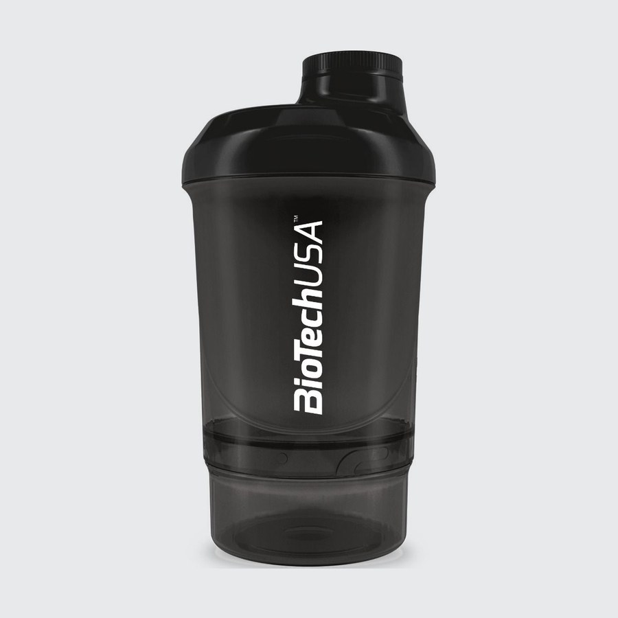 Shaker Wave + Nano 300 мл, чорний