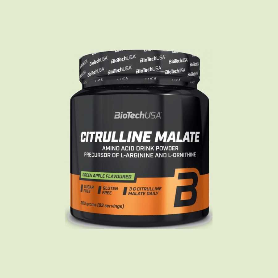 Citrulline Malate 300 г, зелене яблуко