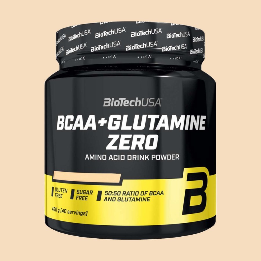 BCAA + Glutamine Zero 480 г, персиковий чай з льодом
