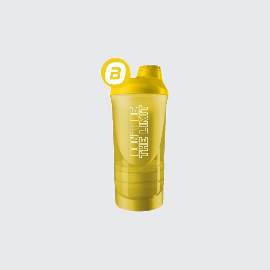 Wave + Shaker 3 in 1 600 мл, don't be the limit жовтий