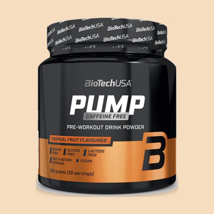 PUMP Caffeine Free 330 г, тропічні фрукти