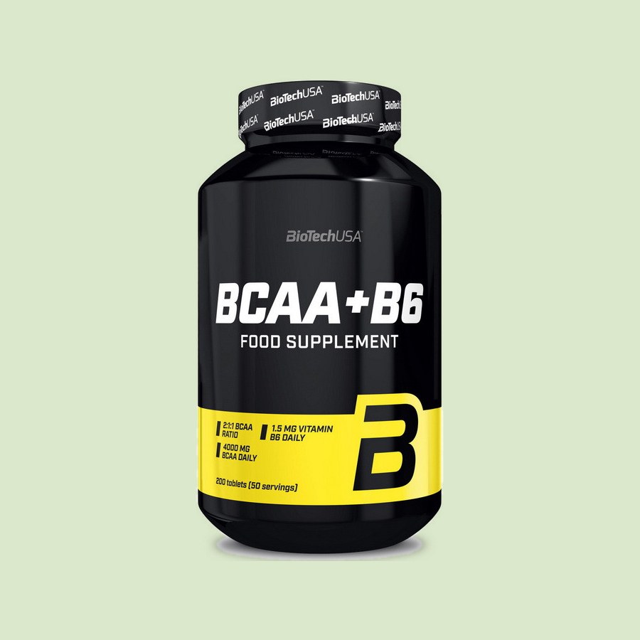 BCAA + B6 200 таблеток
