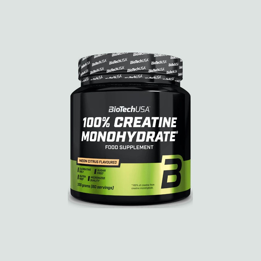 100% Creatine Monohydrate 300 г, цитрус