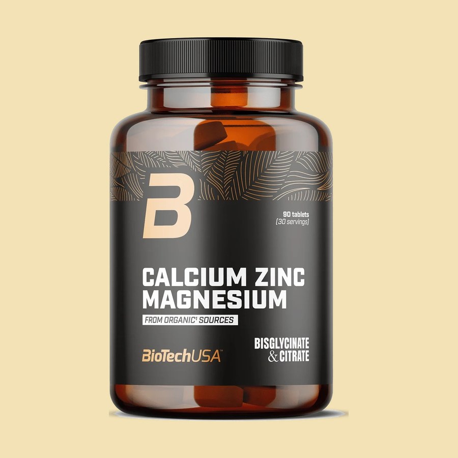 Calcium Zinc Magnesium from organic sources 90 таблеток