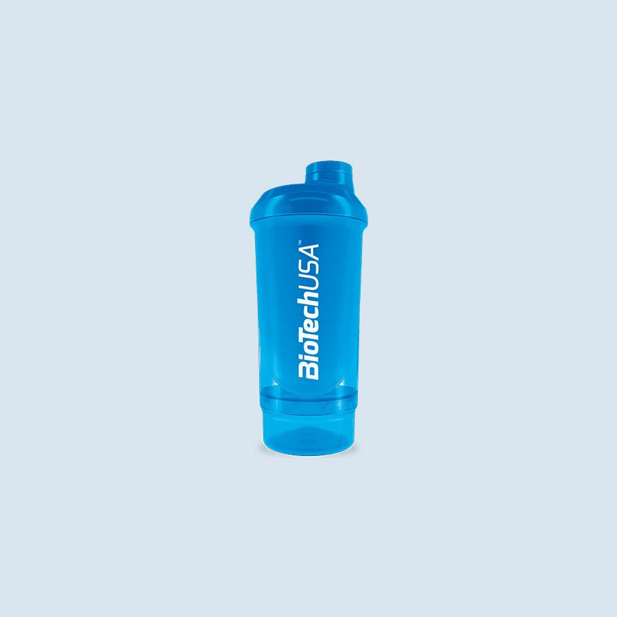 Shaker Wave + Compact 500 мл, + 150 ml голубий
